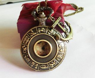 mad steampunk snitch pocket watch necklace pendant jewelry watch