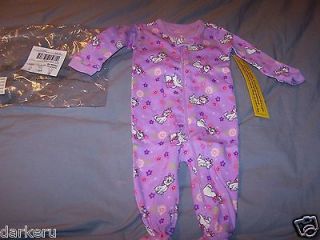 COLORS & sizes SLEEPERS all NWT   ARISTOCAT MARIE or MINNIE MOUSE