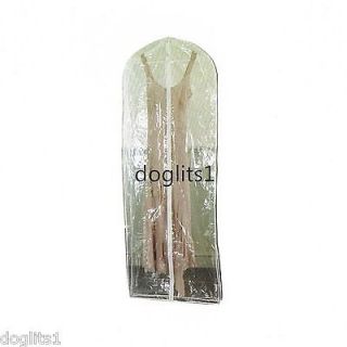 Extra Long Double Thick Strong Clear Plastic Dress Garment Covers Bags