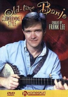 Frank Lee Old Time Banjo   Clawhammer Style DVD NEW