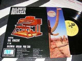 BALDWIN BONANZA Hal Vincent At The Baldwin Organ PRO 200 LP