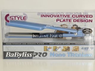 Babyliss Pro Nano Titanium Deep Curve Styler   1.5