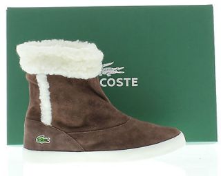 Lacoste Boots Genuine Trentham CWK Dark Brown Girls Boots Shoes Sizes