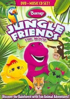 Barneyjungle Friends   DVD New & Sealed