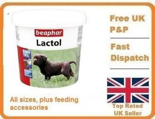 Beaphar Sherleys lactol puppy milk weaning formula food syringe teat