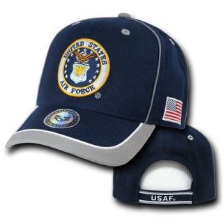 Air Force USAF Wings Military Flag Baseball Ball Cap Caps Hat Hats
