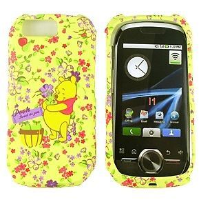 Yellow WINNIE the POOH Bear Protector for Motorola i1 OPUS ON Snap On