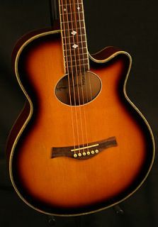 Gitano Acoustic Guitar spruce top oval soundhole beautiful Sunburst