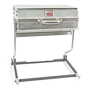 Motorhome LP Propane Tank Stainless Steel Outdoor Barbeque BBQ Grill