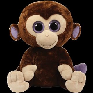 Ty Medium Beanie Boo buddy Coconut the Monkey w/tags 11 inches