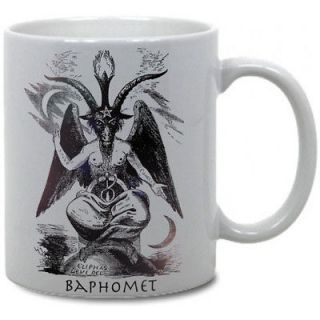 CLASSIC BAPHOMET MUG horror collectible oddities coffee tea satanic