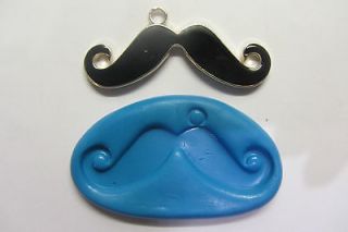 EXTRA LARGE MUSTACHE SILICONE MOULD for Sugarcraft Fimo Cernit Cupcake