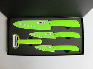 Peeler Ultra Sharp Kitchen Ceramic knife Set Cutlery Knives straight