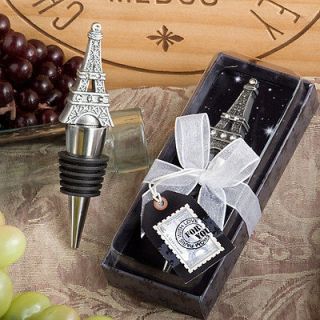 36 Eiffel Tower Wine Bottle Stopper Barware Wedding Favors