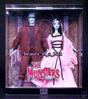 Munsters Lily Herman TV Icon Barbie & Ken Doll Together Giftset
