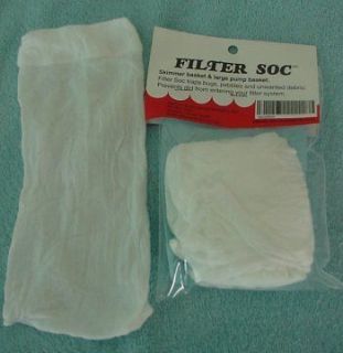 THE ORIGINAL FILTER SOC SOX FILTER FOR THE SKIMMER BASKET