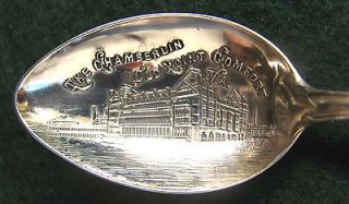 Sterling Silver Souvenir Spoon New Point Comfort, VA The Chamberlin