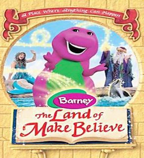 Barney   Land of Make Believe (DVD, 2005)
