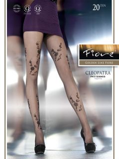 Fiore Golden Line Cleopatra Patterned Tights 20 Denier Delicately