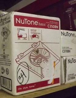 Nutone BROAN c350bn exhaust fan renew for 8x7.25 NIB $5s/h