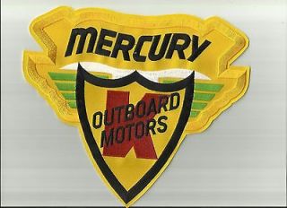 Large Mercury Kiekhaefer Outboard Motors 1950s Style Racing Jacket