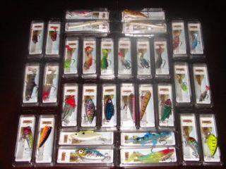 32 New in the Box Bass Trout Redfish Fishing Lures Lot