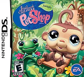 Littlest Pet Shop Jungle (Nintendo DS, 2008)**NO MANUAL