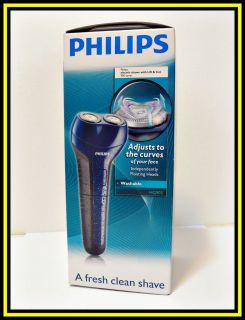 Philips Brand Battery Powered Two Heads Shaver HQ902 Washable Self