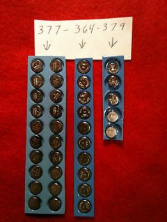 lot of 35 watch batteries most common 377 364 379.fa st shipping