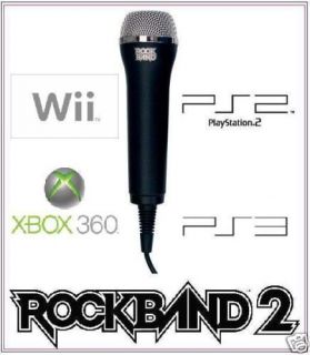Rock Band 1 2 3 BEATLES MICROPHONE USB Mic PC PS2 PS3 XBOX Wii