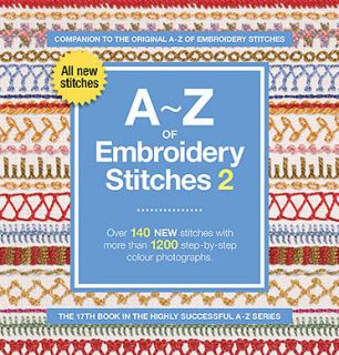 of EMBROIDERY STITCHES 2 Hand Embroidery NEW BOOK 140 Stitches