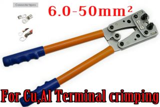 Professional Electrical Cable Wire Lug Crimper Rotate Crimping Tool