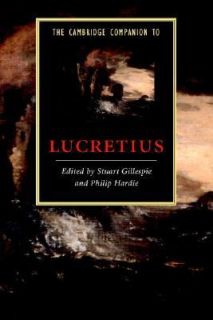 The Cambridge Companion to Lucretius by Philip Hardie and Stuart