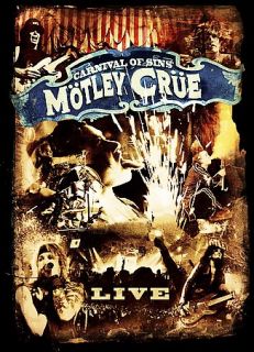 Motley Crue   Carnival Of Sins LIVE (DVD, 2005, 2 Disc Set)