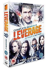 LEVERAGE   COMPLETE SEASON 2 NEW DVD