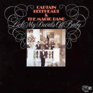 CAPTAIN BEEFHEART Lick My Decals Off Baby LP COLORED