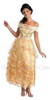 Beauty & Beast Belle Deluxe Adult Costume Large 12  14