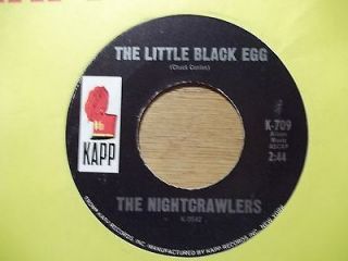 THE NIGHTCRAWLERS THE LITTLE BLACK EGG 45 RPM