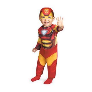 Infant Iron Man Marvel Superhero Costume size 12 18M