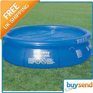 Bestway 8Ft Solar Fast Set Round Swimming Pool Cover