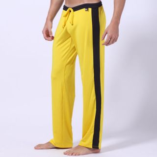 Mens Gym Yoga Athletic Slim Fit lounge Sport Pants Homewear trousers