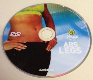 Zumba Target Zone Fitness Workout DVD Abs & Legs Lose Weight Fast