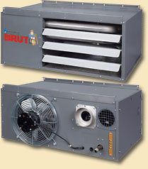 Morris 120,000 BTU Direct Vent Natural Gas Low Profile Garage Heater