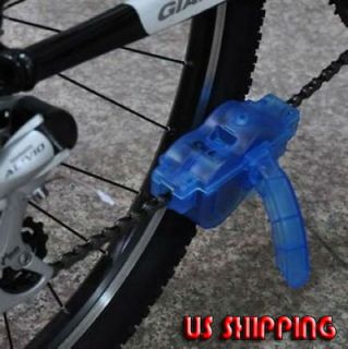 Bike Professional Bicycle 3D Chain Cleaner + 6 Brushes Quick Clean