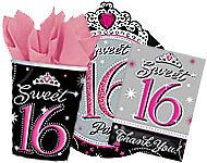 SWEET 16th Birthday Party Supplies and Decorations