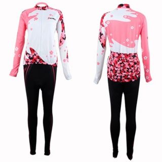 Cycling Bike Women Winter Sport Suit Bicycle Long Sleeve Clothing