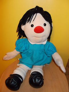 1995 THE BIG COMFY COUCH MOLLY PLUSH STUFFED TOY DOLL W/ BELLYBUTTON