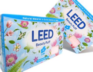 LEED Beauty Puff Cosmetic Makeup Cotton (360 sheets)   Jumbo Size