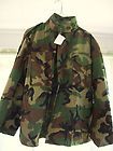 NEW MILITARY (ARMY) ISSUED CAMOUFLAGE COLD WEATHER FIELD JACKET LARGE