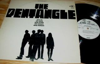 PENTANGLE 1968 Self Titled LP TERRY COX BERT JANSCH White Label Promo